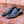 Load image into Gallery viewer, Pelle Exotics Ostrich Slip-On Penny Loafer Grey
