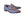 Pelle Exotics Ostrich Slip-On Penny Loafer Grey