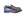 Pelle Exotics Ostrich Slip-On Penny Loafer Grey