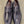 Pelle Exotics Ostrich Slip-On Penny Loafer Grey