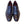 Load image into Gallery viewer, Pelle Exotics Ostrich Slip-On Penny Loafer Blue
