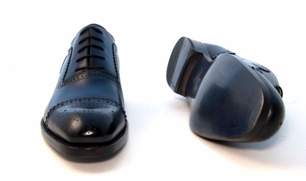 Gaelic Cap Toe Oxford Navy