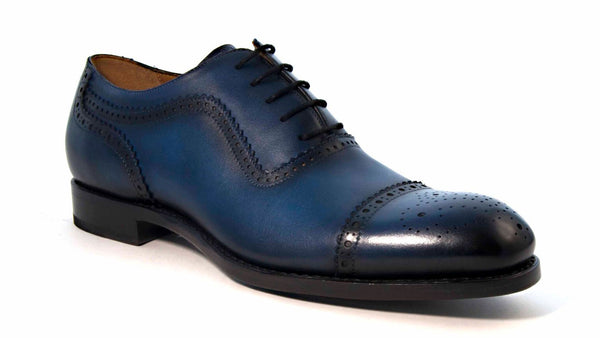 Gaelic Cap Toe Oxford Navy