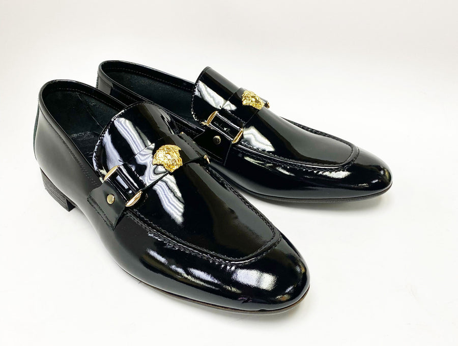 Pelle Lucas Patent Leather Loafer Black