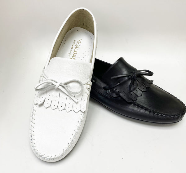 Maurice Supple Calfskin Slip-On Driving Moccasin Black