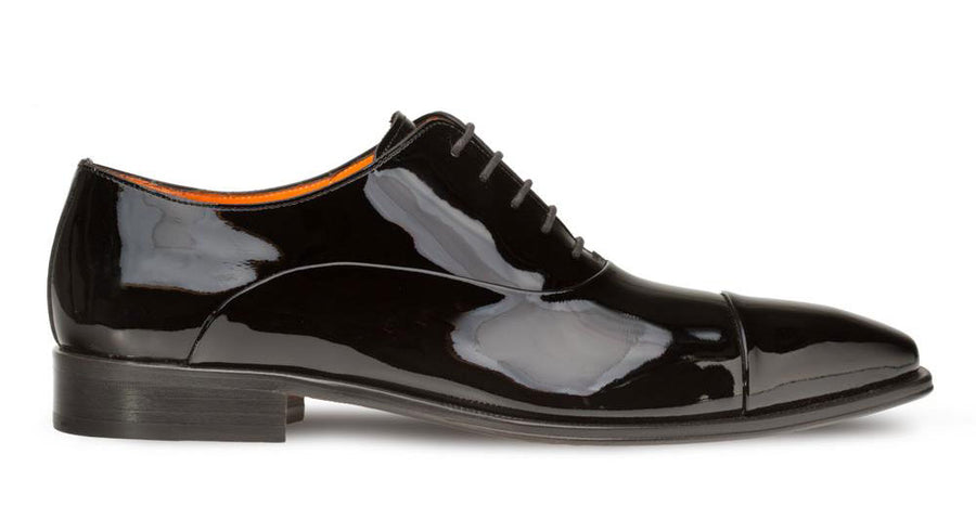 Patent Leather Formal Oxford Black
