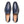 Load image into Gallery viewer, Mezlan Calfskin Penny Loafer Navy
