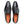 Load image into Gallery viewer, Mezlan Deerskin &amp; Calfskin Slip-On Shoe Black
