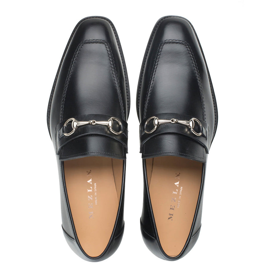 Mezlan Ornament Loafer Black