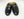 Pelle Calfskin Slip-On Slide Black